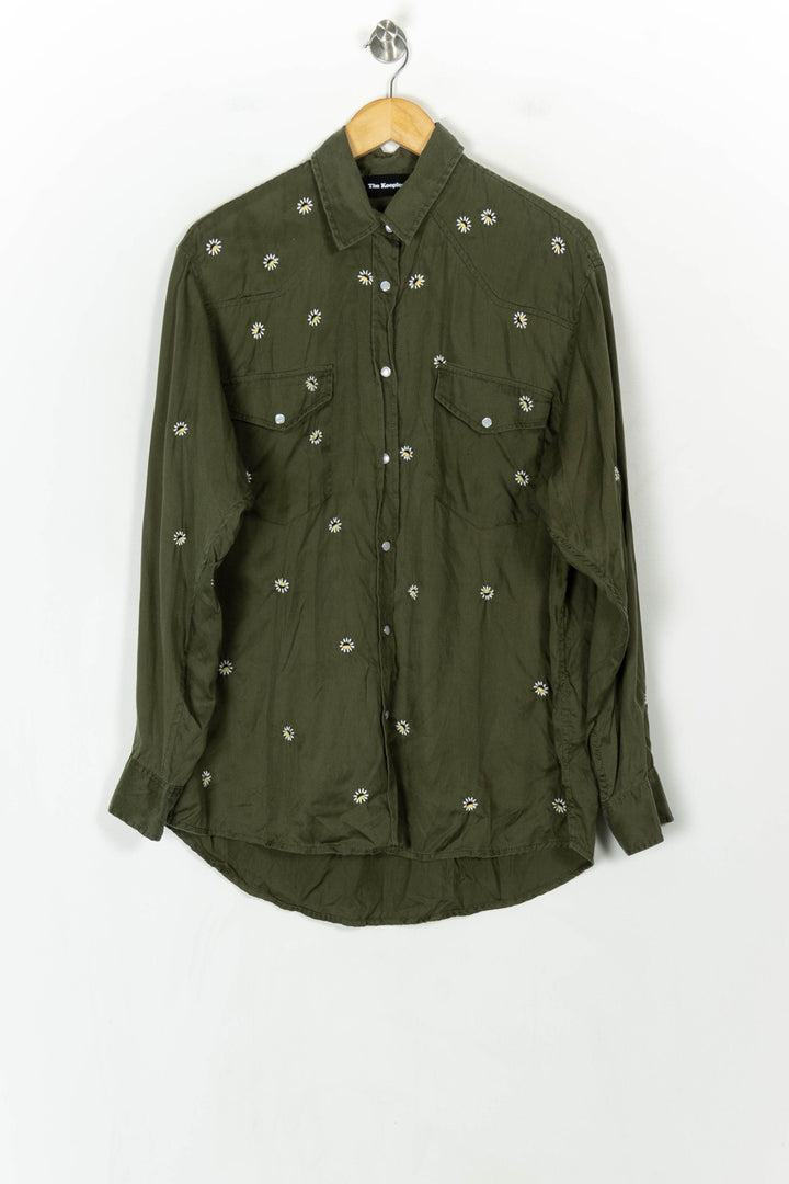 Chemise Verte - Taille S/36 de la marque The Kooples | PARAD123849 - Vendu par Paradigme - Image 2