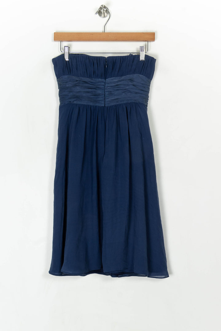 Robe Bustier Bleue - Taille S/36 de la marque Maison 123 | PARAD123858 - Vendu par Paradigme - Image 5