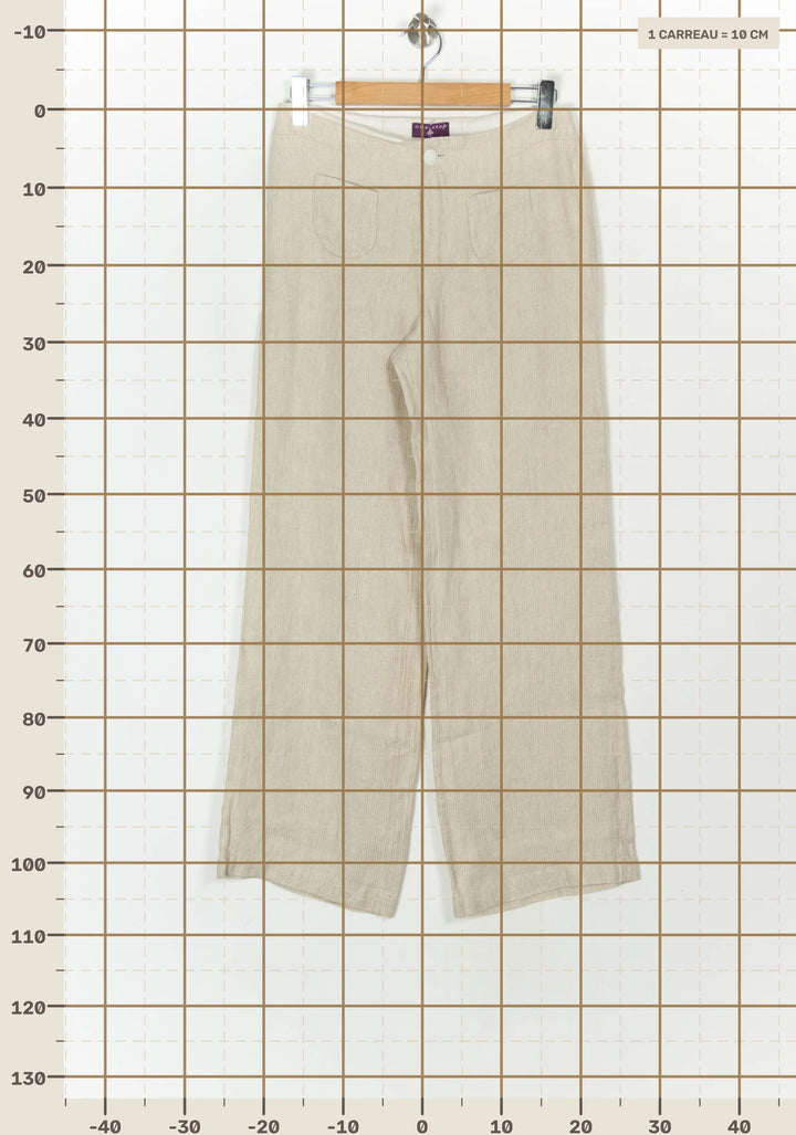 Pantalon Beige - Taille M/38 de la marque One Step | PARAD123865 - Vendu par Paradigme - Image 4