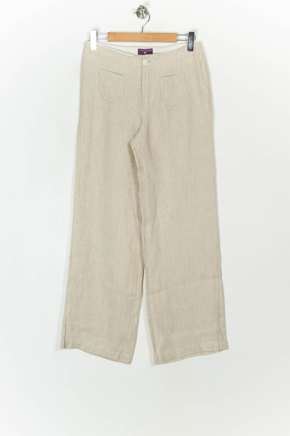 Pantalon Beige - Taille M/38 de la marque One Step | PARAD123865 - Vendu par Paradigme - Image 2