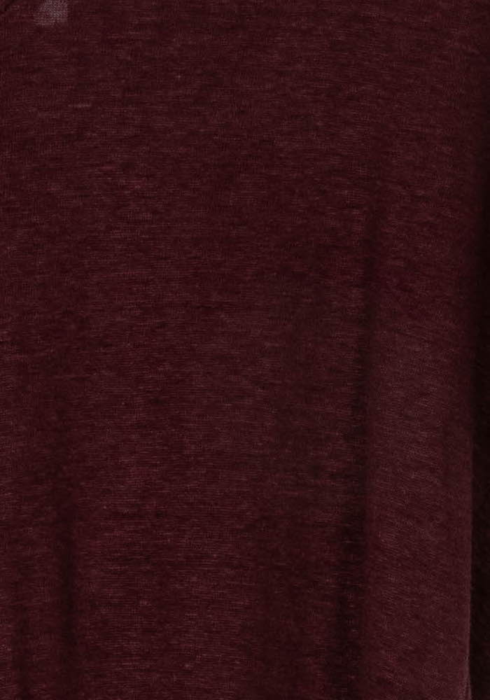 Tee-shirt Bordeaux - Taille XS/34 de la marque IKKS | PARAD123868 - Vendu par Paradigme - Image 3