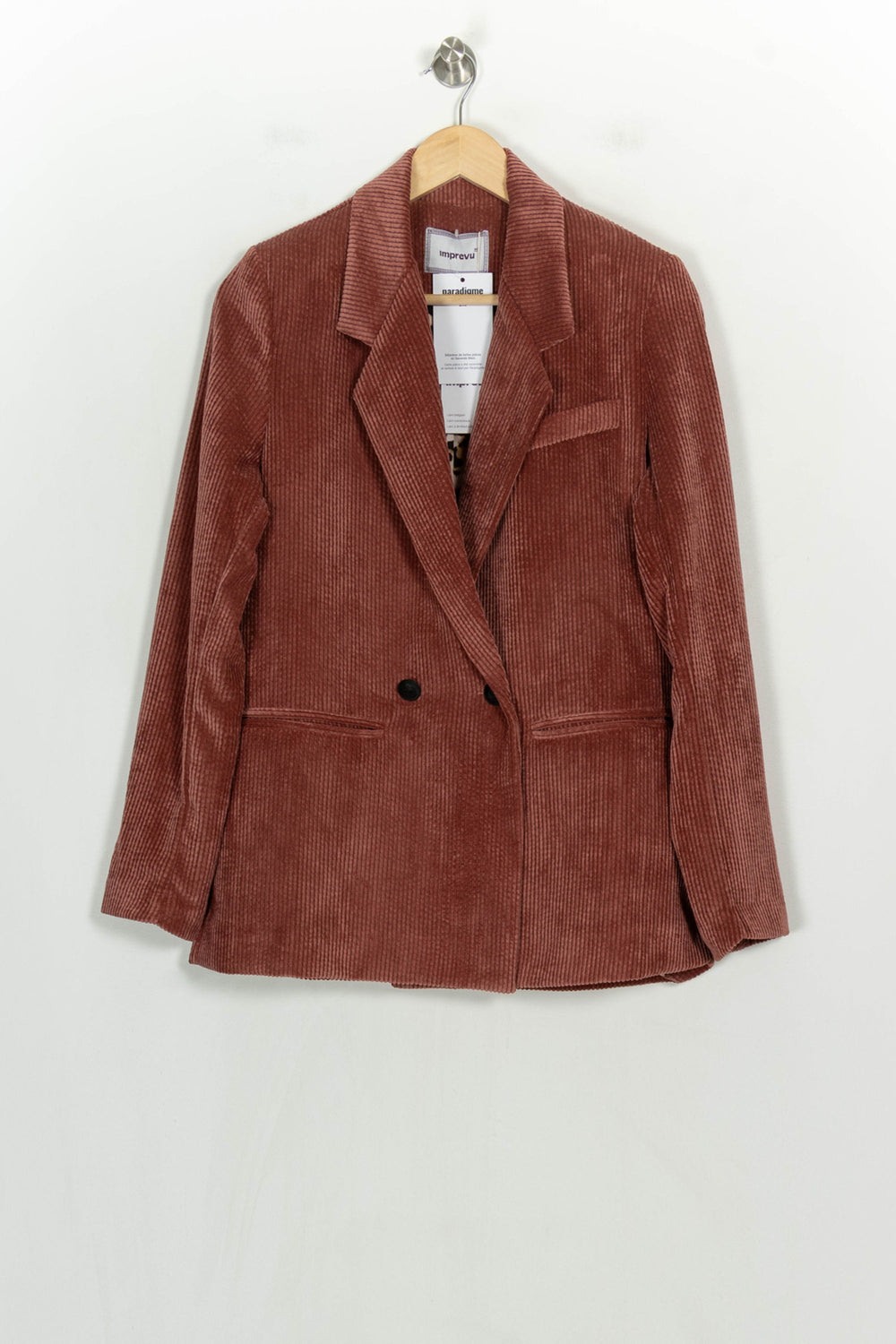 Blazer Rose - Taille XS/34 de la marque Imprevu | PARAD123871 - Vendu par Paradigme - Image 2