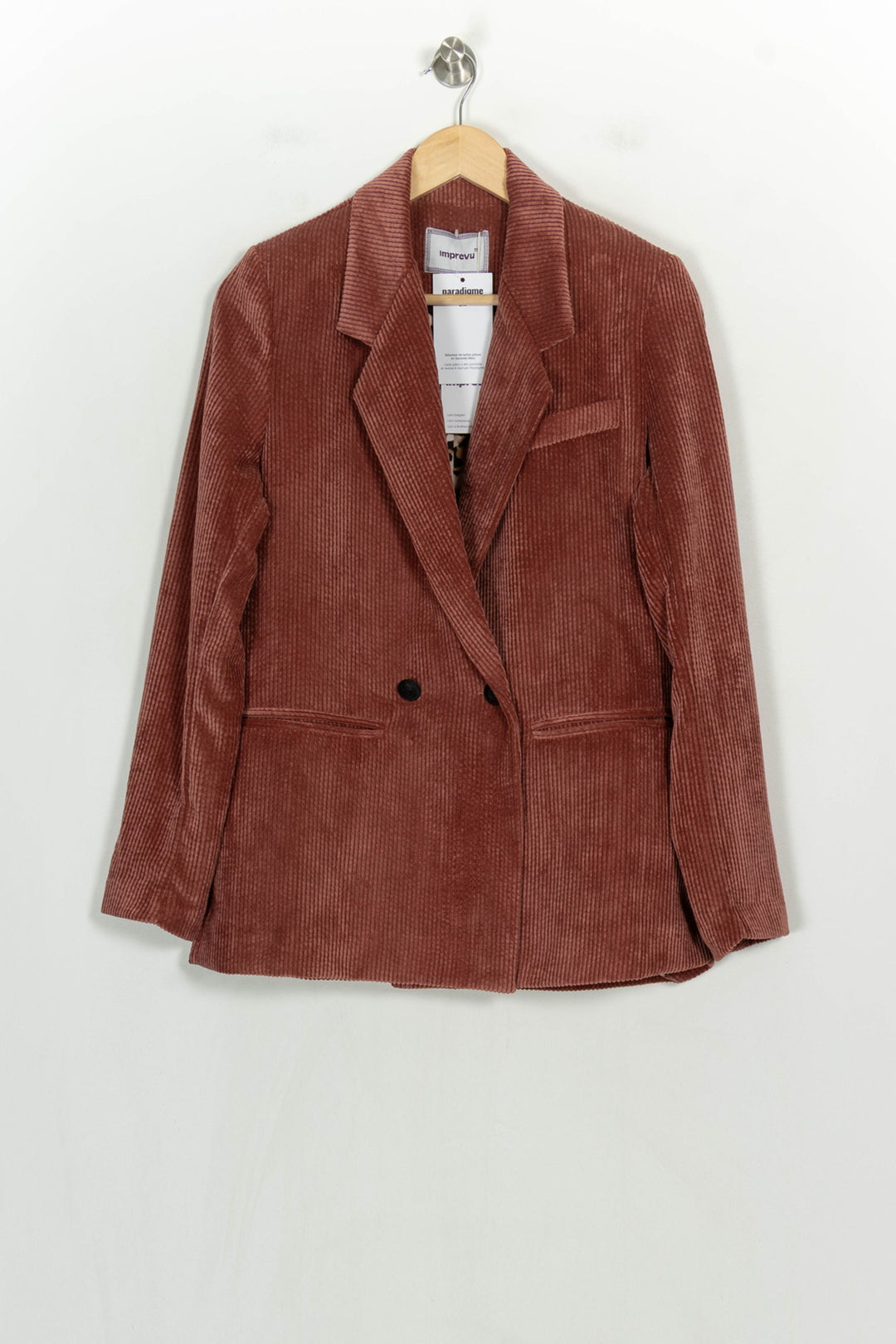 Blazer Rose - Taille XS/34 de la marque Imprevu | PARAD123871 - Vendu par Paradigme - Image 2