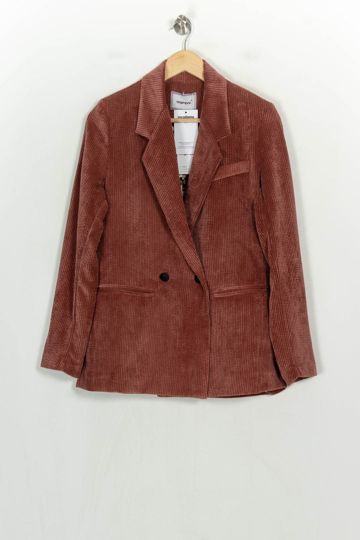 Blazer Rose - Taille XS/34 de la marque Imprevu | PARAD123871 - Vendu par Paradigme - Image 2