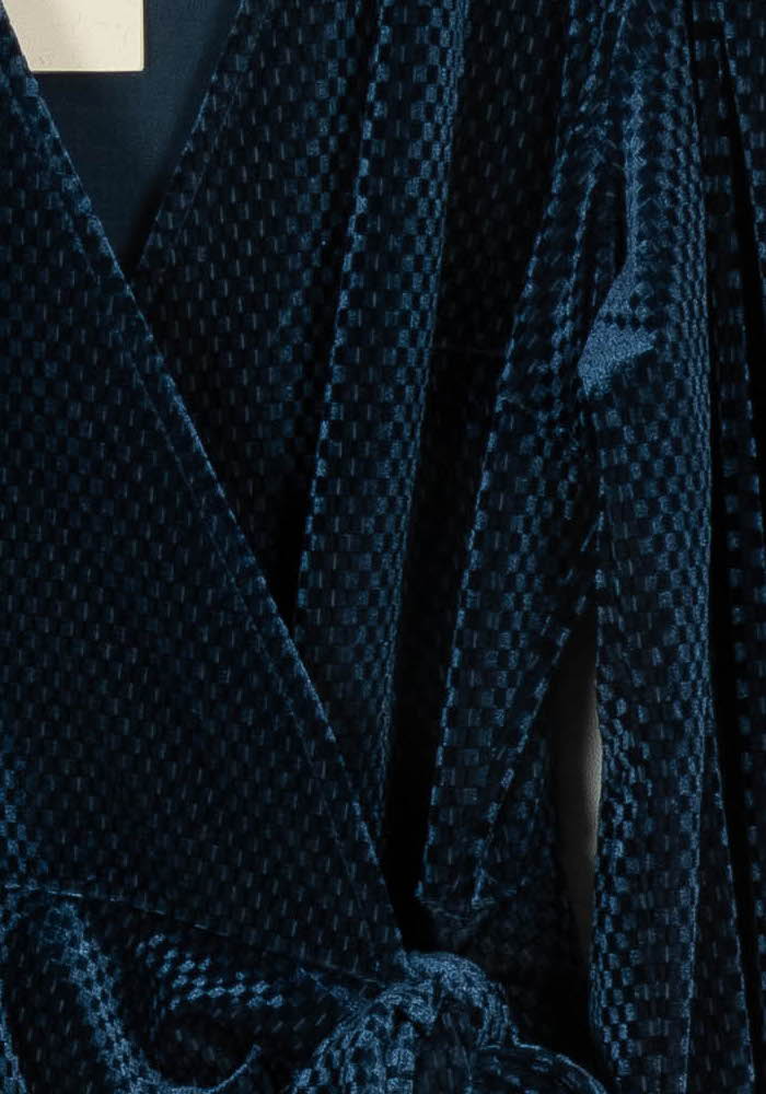 Robe Portefeuille Bleue - Taille M/38 de la marque FRNCH | PARAD123872 - Vendu par Paradigme - Image 3
