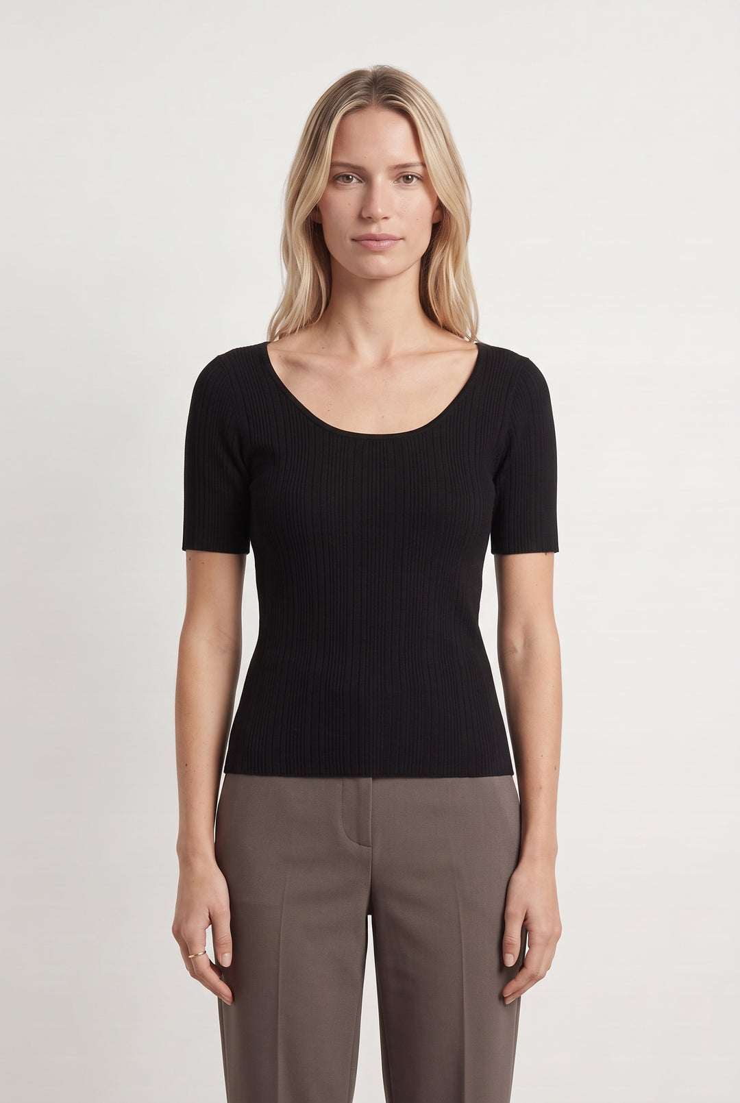 Pull À Manches Courtes Noir - Taille S/36 de la marque Grace &amp; Mila | PARAD123875 - Vendu par Paradigme - Image 1