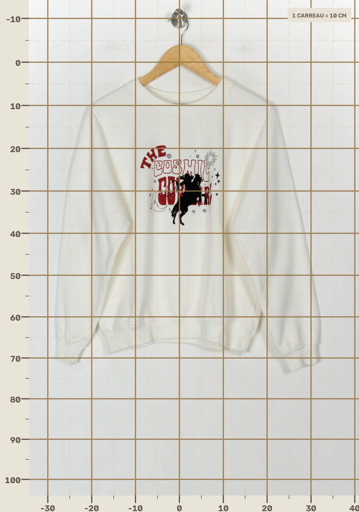 Sweat Blanc - Taille S/36 de la marque Imprevu | PARAD123877 - Vendu par Paradigme - Image 4