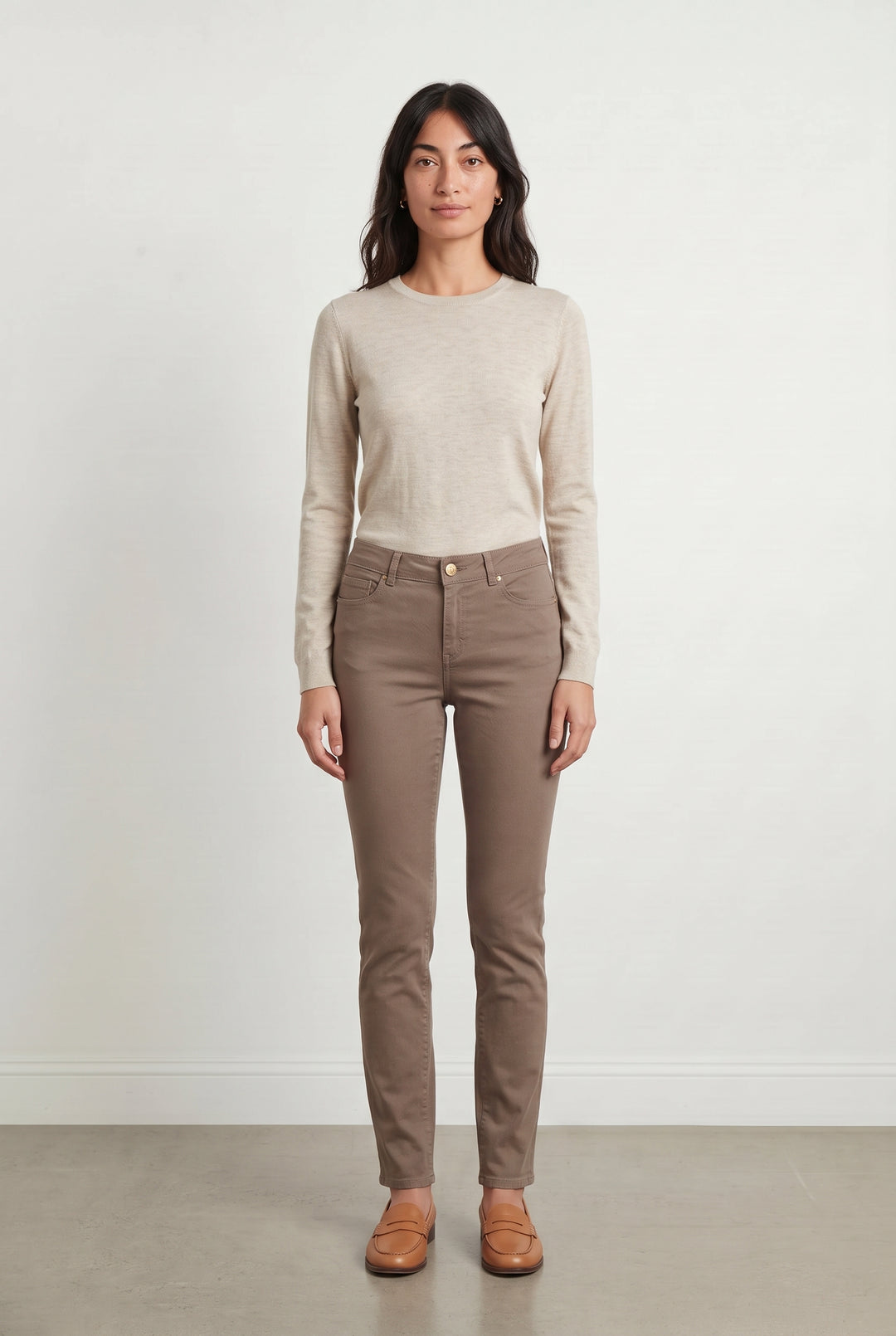 Jean Beige - Taille M/38 de la marque Maison 123 | PARAD123887 - Vendu par Paradigme - Image 1