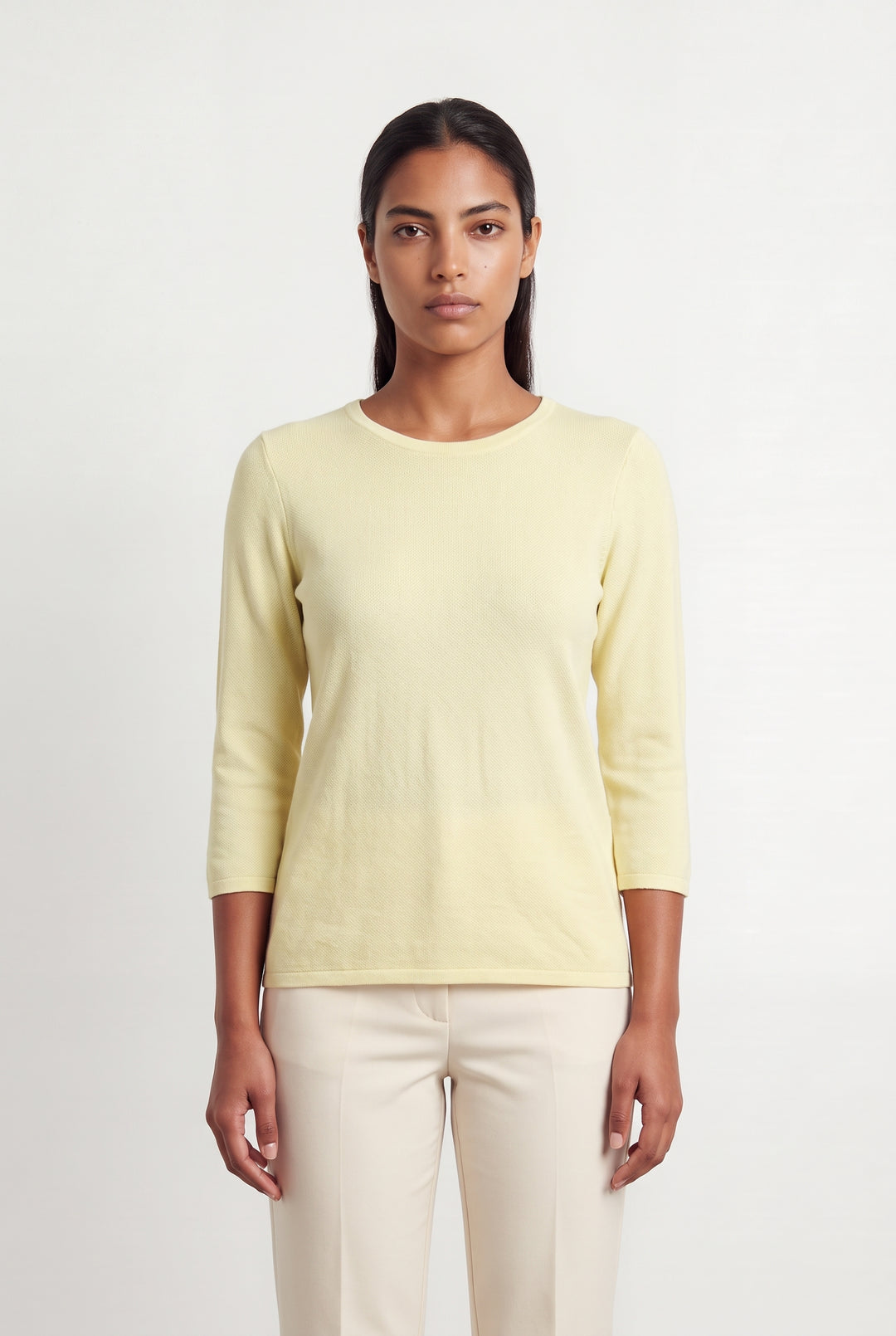Pull Jaune - Taille L/40 de la marque Maison 123 | PARAD123891 - Vendu par Paradigme - Image 1