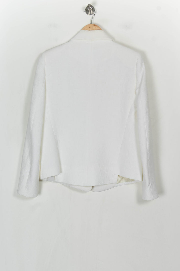 Blazer Blanc - Taille L/40 de la marque Sandro | PARAD123894 - Vendu par Paradigme - Image 5