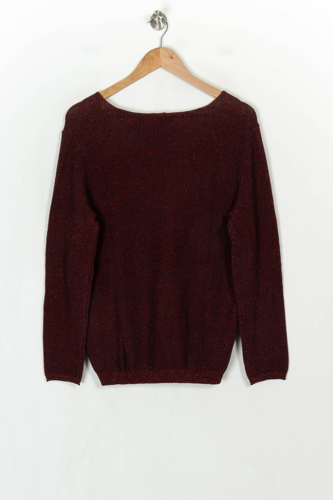 Pull Bordeaux - Taille M/38 de la marque Maison 123 | PARAD123896 - Vendu par Paradigme - Image 5