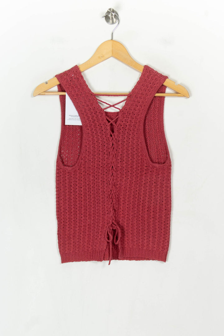 Débardeur Rose - Taille M/38 de la marque Essentiel Antwerp | PARAD123897 - Vendu par Paradigme - Image 5