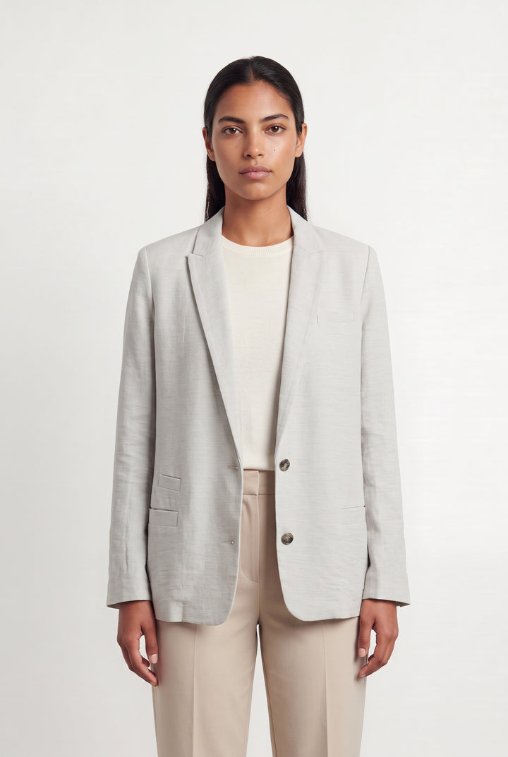 Blazer Gris - Taille L/40 de la marque The Kooples | PARAD123898 - Vendu par Paradigme - Image 1