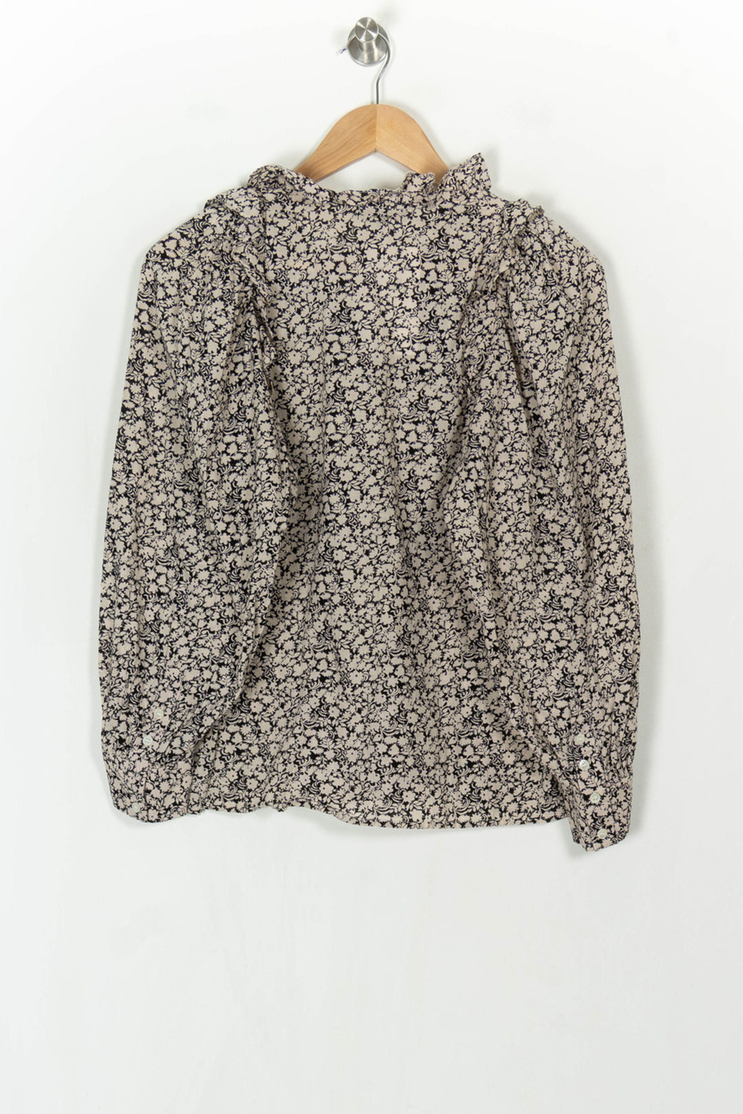 Chemise Noire et Beige - Taille S/36 de la marque Soeur | PARAD123901 - Vendu par Paradigme - Image 5