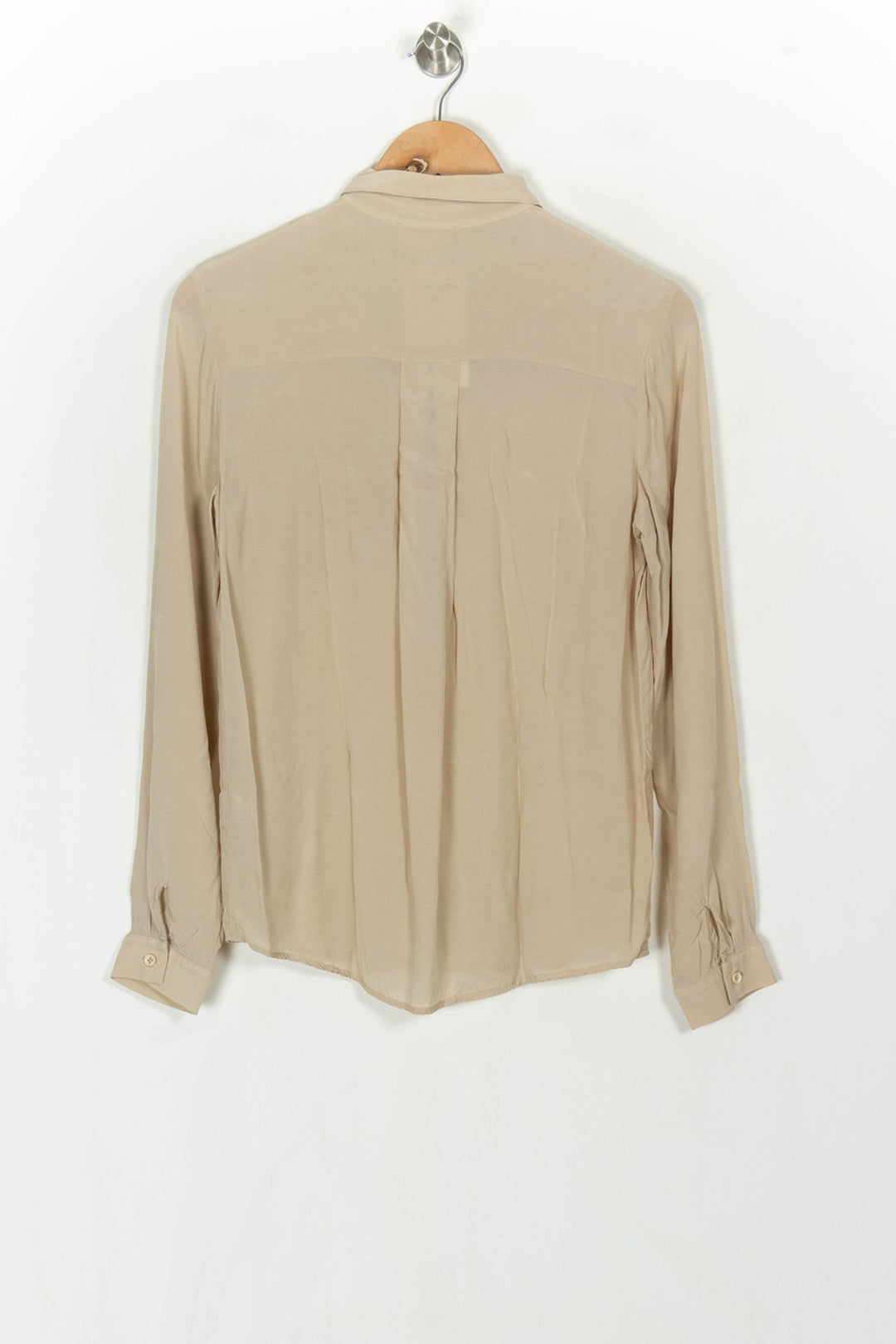 Chemise Beige - Taille S/36 de la marque American Vintage | PARAD123903 - Vendu par Paradigme - Image 5