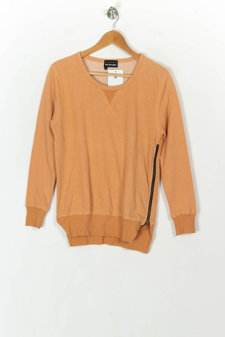 Sweatshirt Orange - Taille M/38 de la marque The Kooples - Sport | PARAD123905 - Vendu par Paradigme - Image 2