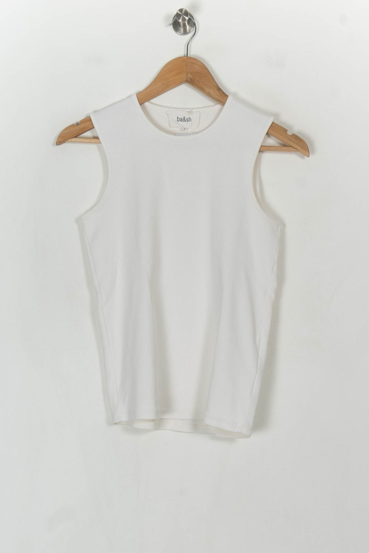 Débardeur Blanc - Taille XS/34 de la marque ba&amp;sh | PARAD123906 - Vendu par Paradigme - Image 2