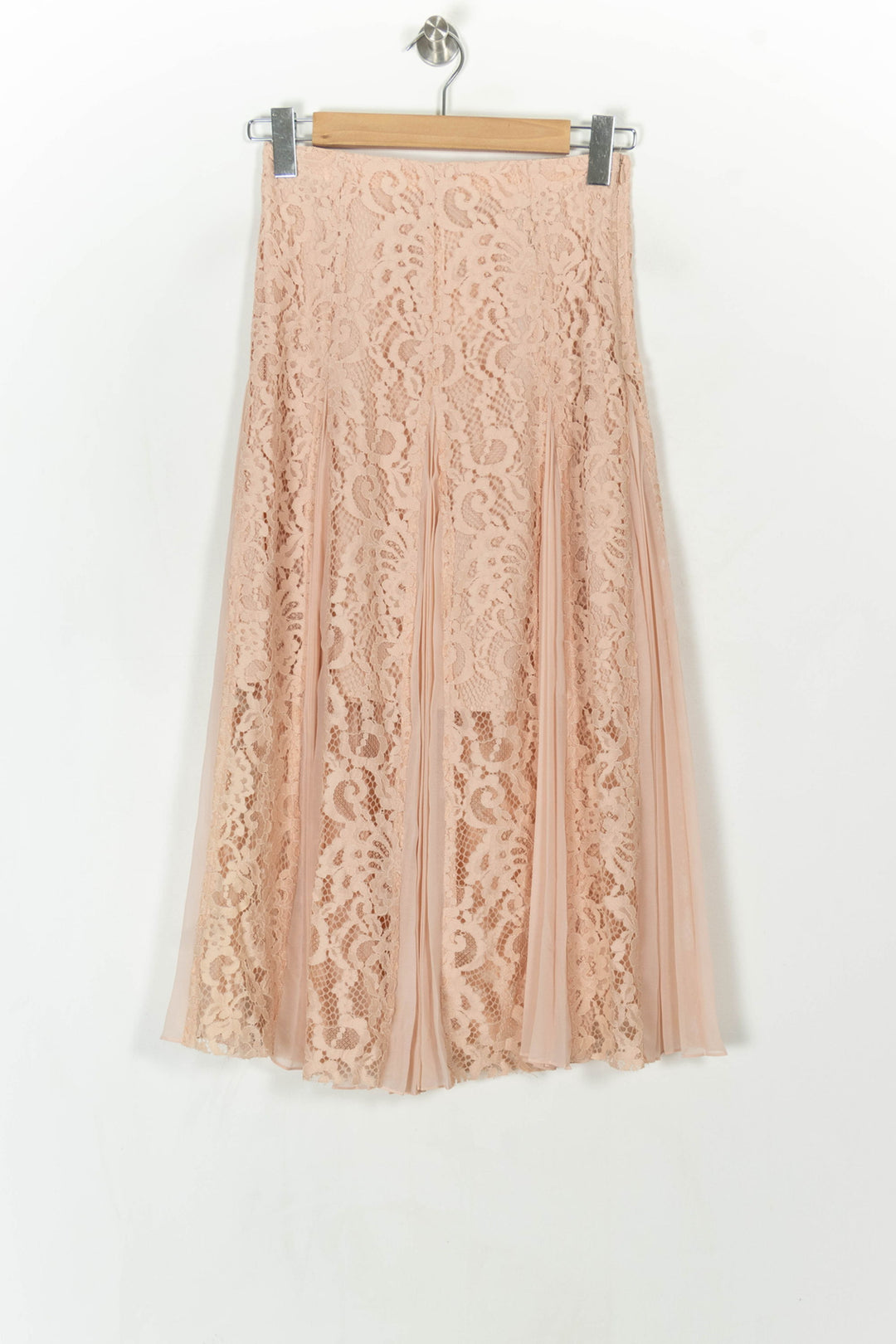 Jupe Midi Rose - Taille S/36 de la marque Sandro | PARAD123910 - Vendu par Paradigme - Image 2