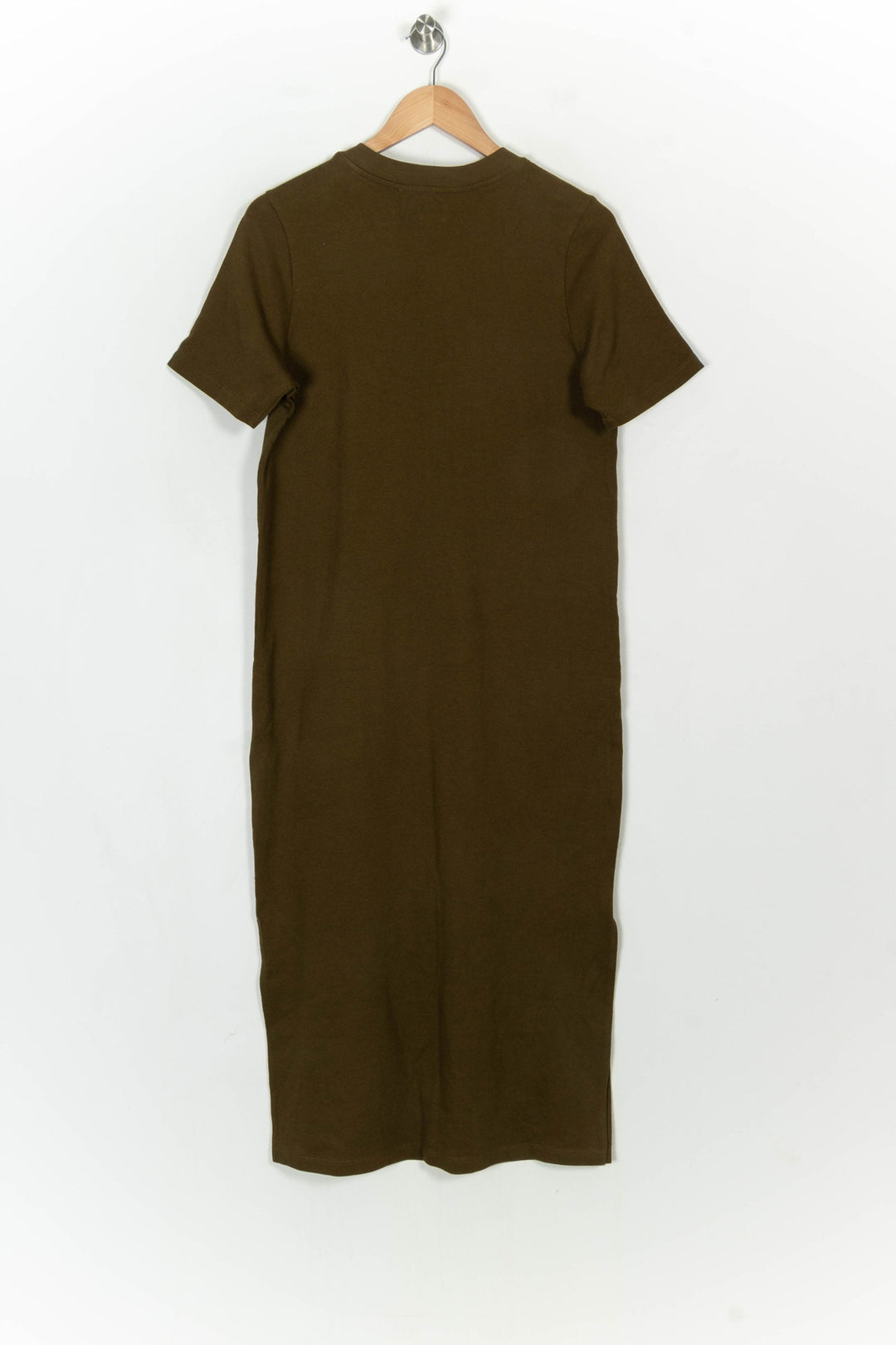 Robe T-shirt Vert Olive - Taille S/36 de la marque Sézane | PARAD123912 - Vendu par Paradigme - Image 5