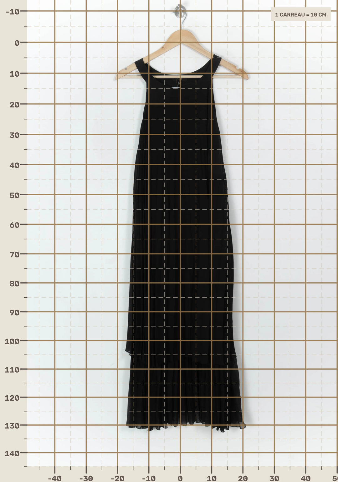 Robe longue noire - Taille M/38 de la marque Maison 123 | PARAD123919 - Vendu par Paradigme - Image 4