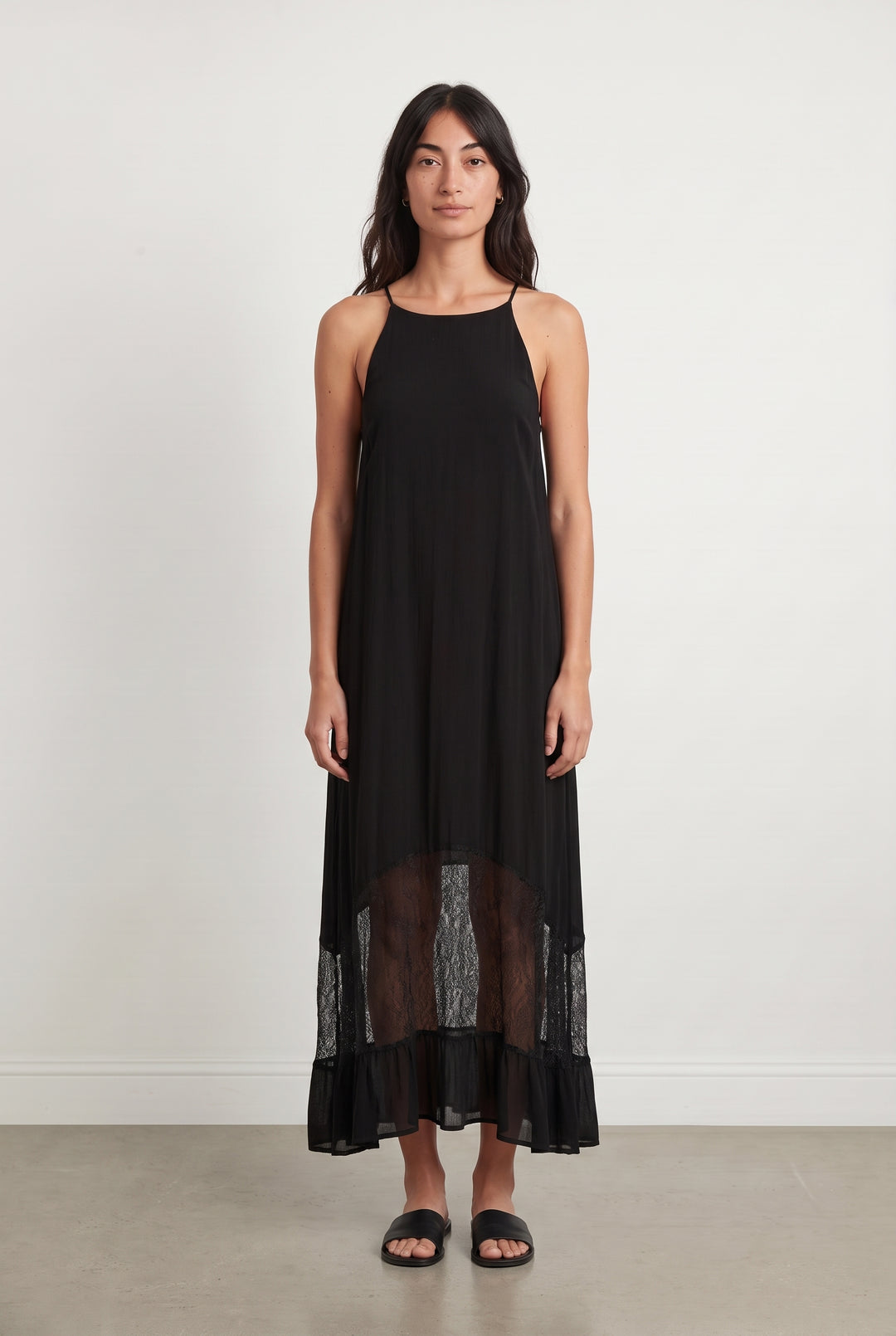 Robe Longue Noire - Taille S/36 de la marque Maison 123 | PARAD123920 - Vendu par Paradigme - Image 1