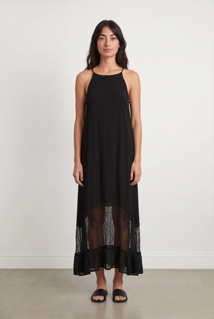Robe Longue Noire - Taille S/36 de la marque Maison 123 | PARAD123920 - Vendu par Paradigme - Image 1