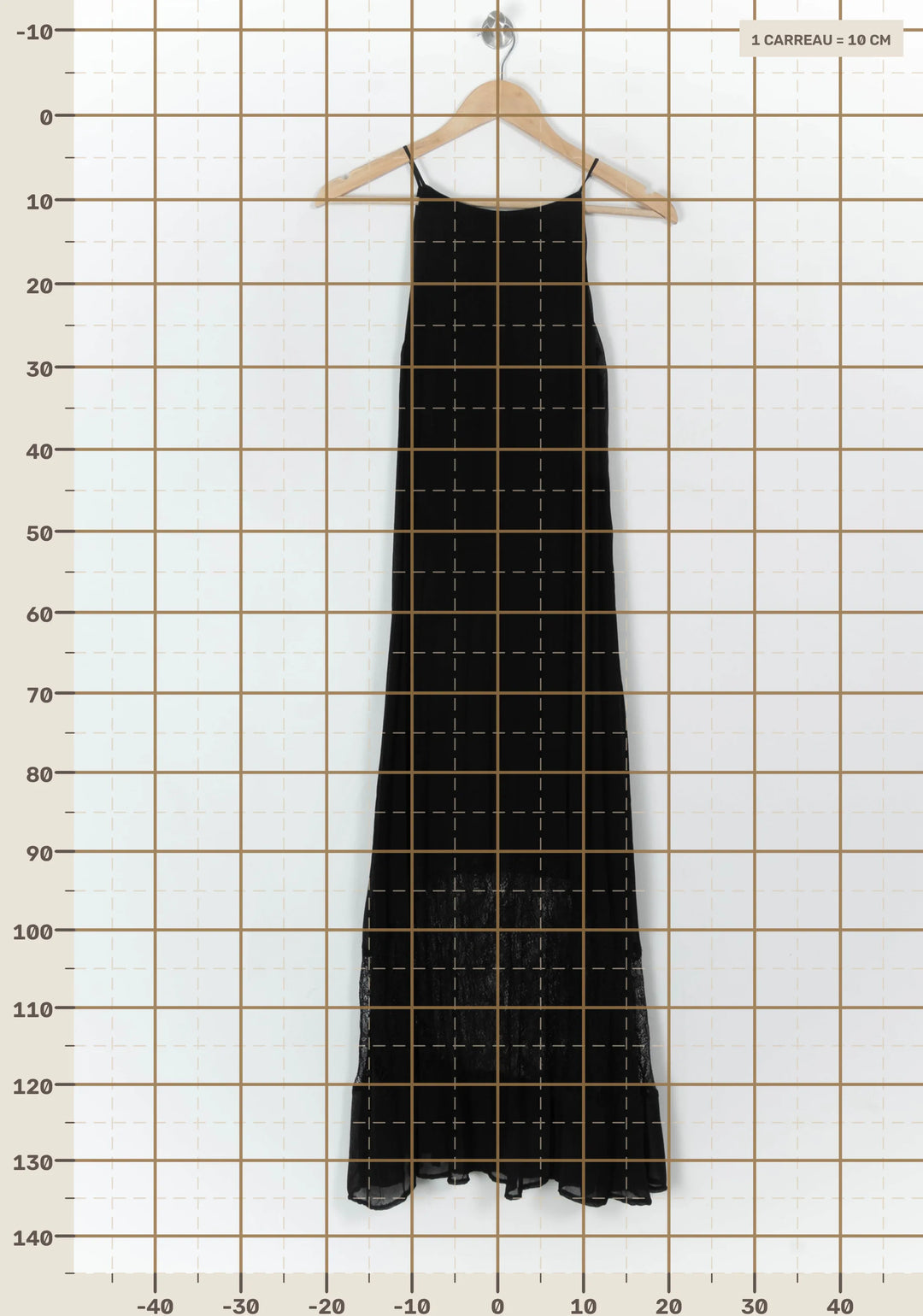 Robe Longue Noire - Taille S/36 de la marque Maison 123 | PARAD123920 - Vendu par Paradigme - Image 4