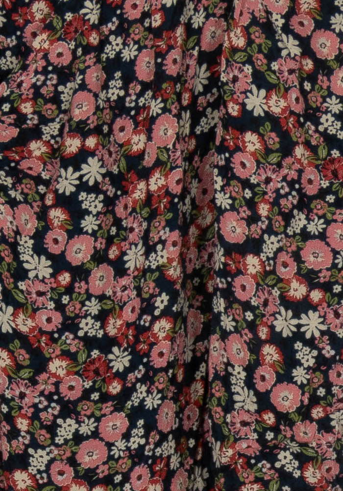 Robe Courte Bleu Marine et Rose - Taille L/40 de la marque Sandro | PARAD123922 - Vendu par Paradigme - Image 3