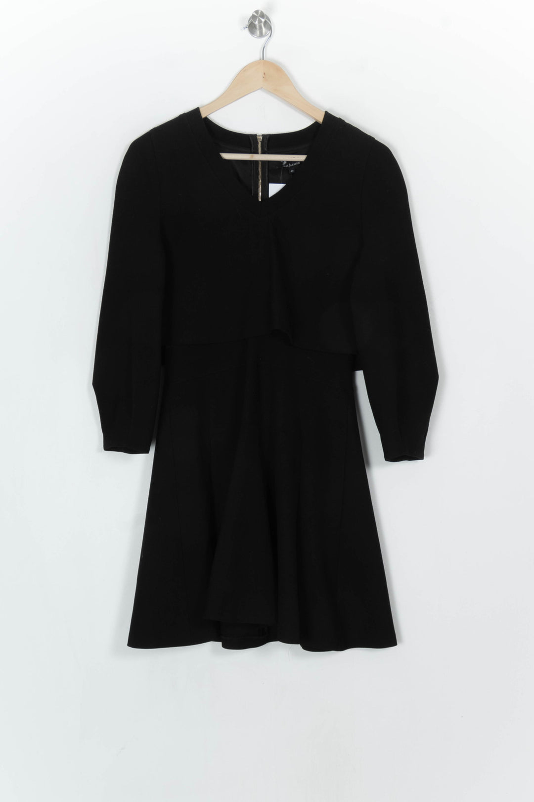 Robe Courte Noire - Taille L/40 de la marque Tara Jarmon | PARAD123925 - Vendu par Paradigme - Image 2