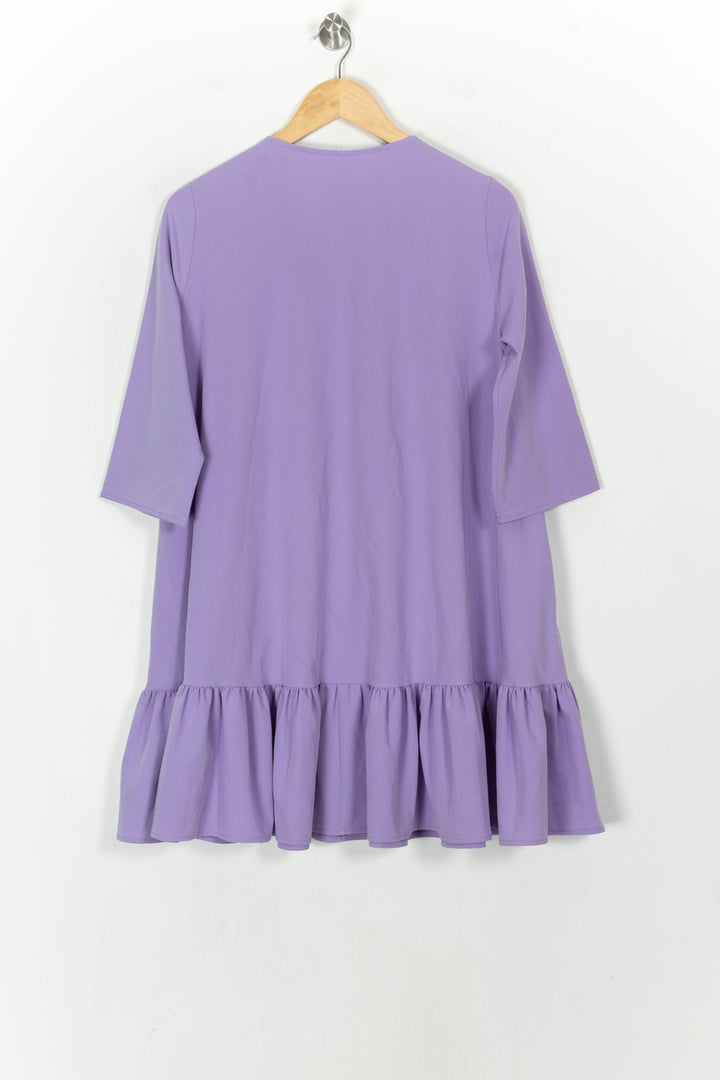 Robe Courte Violette - Taille M/38 de la marque Imperial | PARAD123926 - Vendu par Paradigme - Image 5