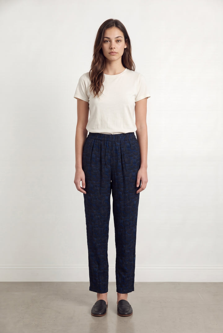 Pantalon Bleu et Noir - Taille XS/34 de la marque Comptoir des Cotonniers | PARAD123930 - Vendu par Paradigme - Image 1
