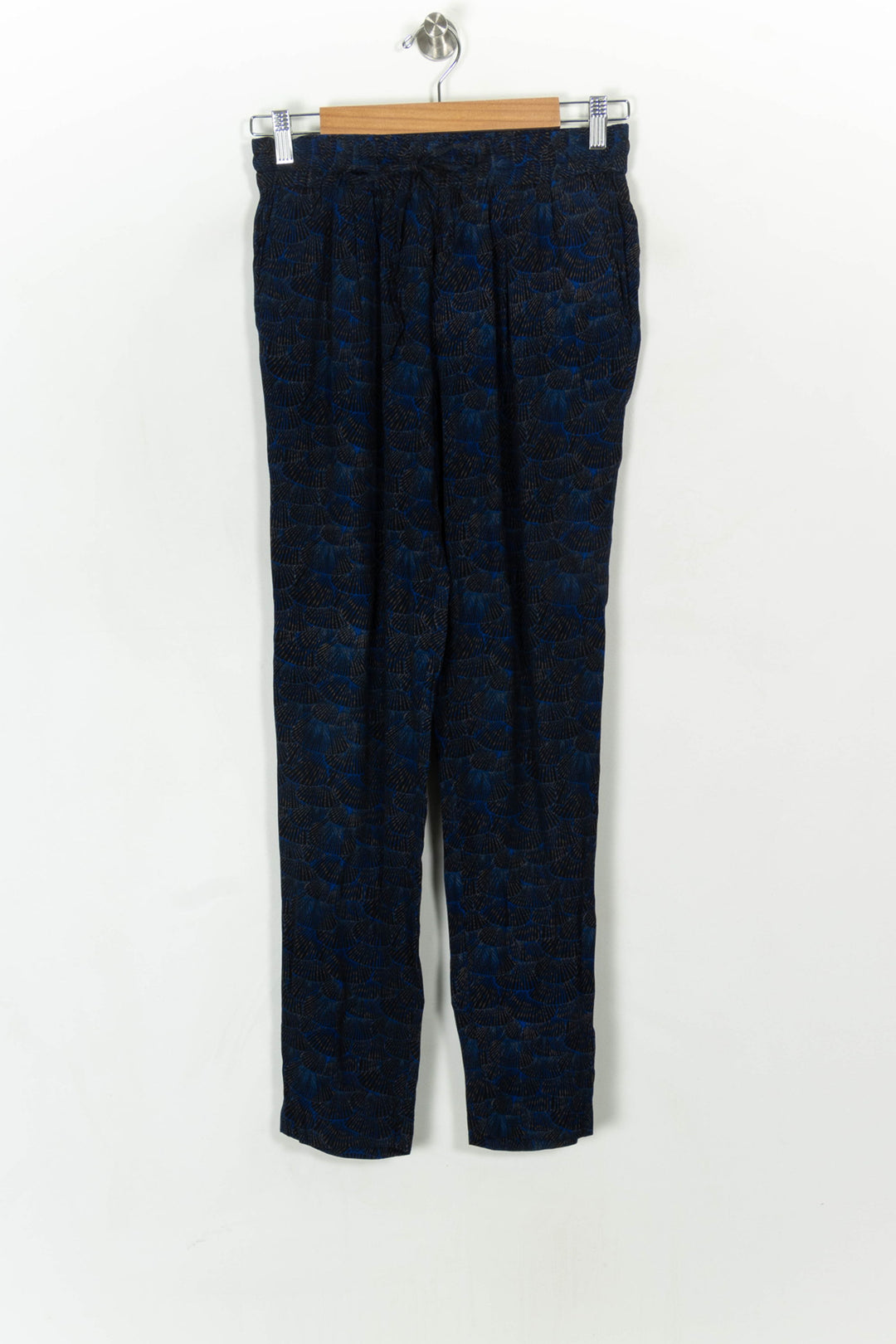 Pantalon Bleu et Noir - Taille XS/34 de la marque Comptoir des Cotonniers | PARAD123930 - Vendu par Paradigme - Image 2