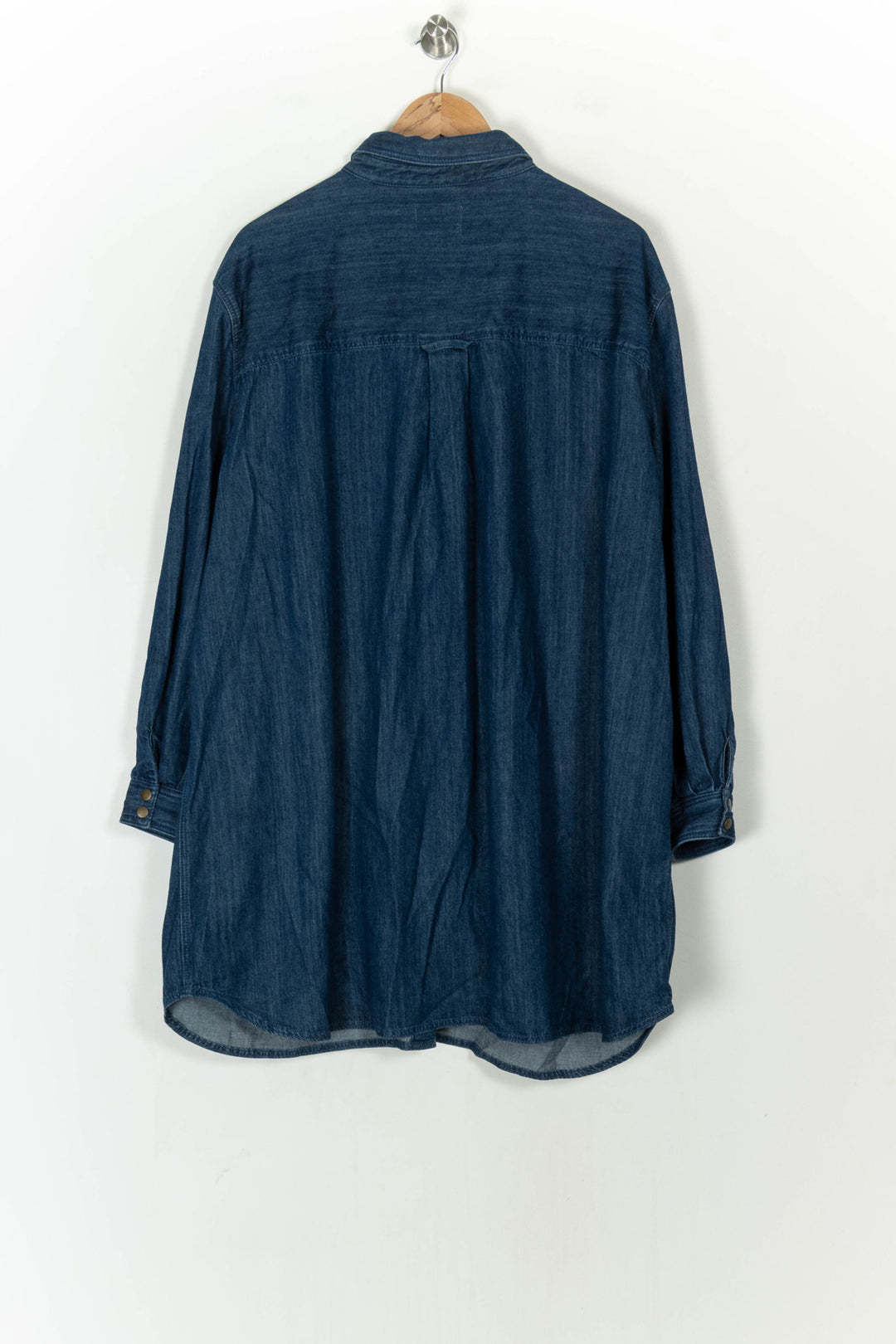 Chemise En Jean Bleue - Taille XXXL/46 de la marque Sézane | PARAD123933 - Vendu par Paradigme - Image 5