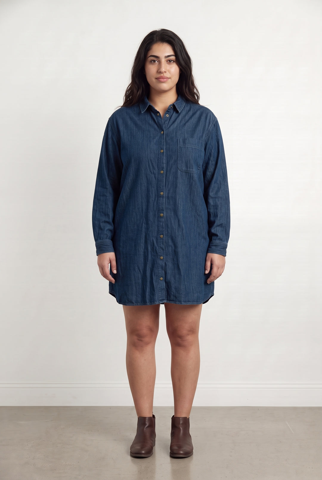 Chemise En Jean Bleue - Taille XXXL/46 de la marque Sézane | PARAD123933 - Vendu par Paradigme - Image 1