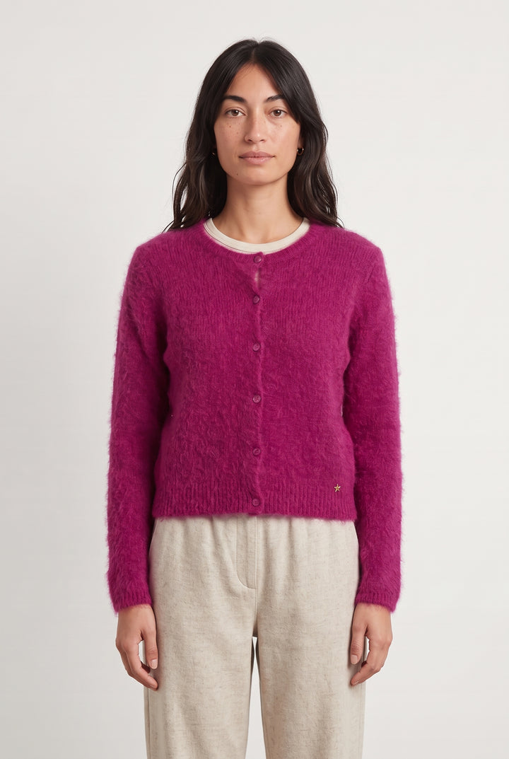 Cardigan Rose - Taille S/36 de la marque Des petits hauts | PARAD123941 - Vendu par Paradigme - Image 1