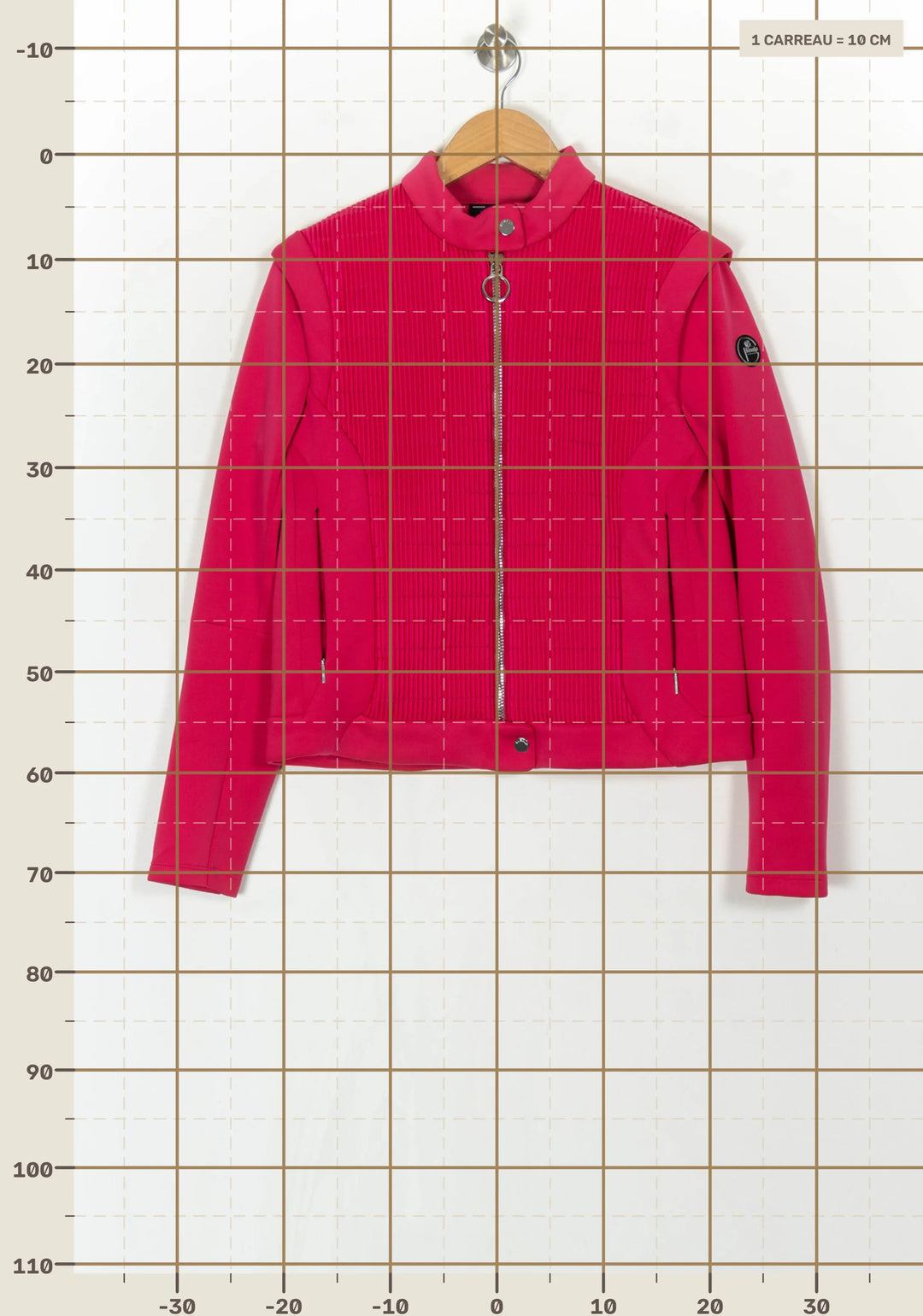 Veste Rose - Taille L/40 de la marque Fusalp | PARAD123942 - Vendu par Paradigme - Image 4