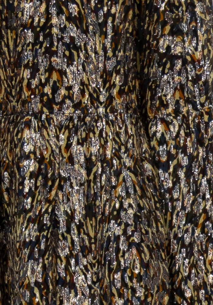 Jupe Longue Noire et Dorée - Taille XS/34 de la marque ba&amp;sh | PARAD123943 - Vendu par Paradigme - Image 3