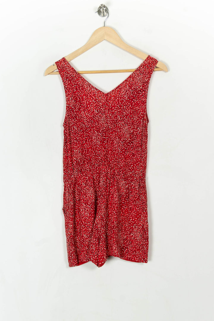 Combishort Rouge - Taille XS/34 de la marque ba&amp;sh | PARAD123948 - Vendu par Paradigme - Image 5
