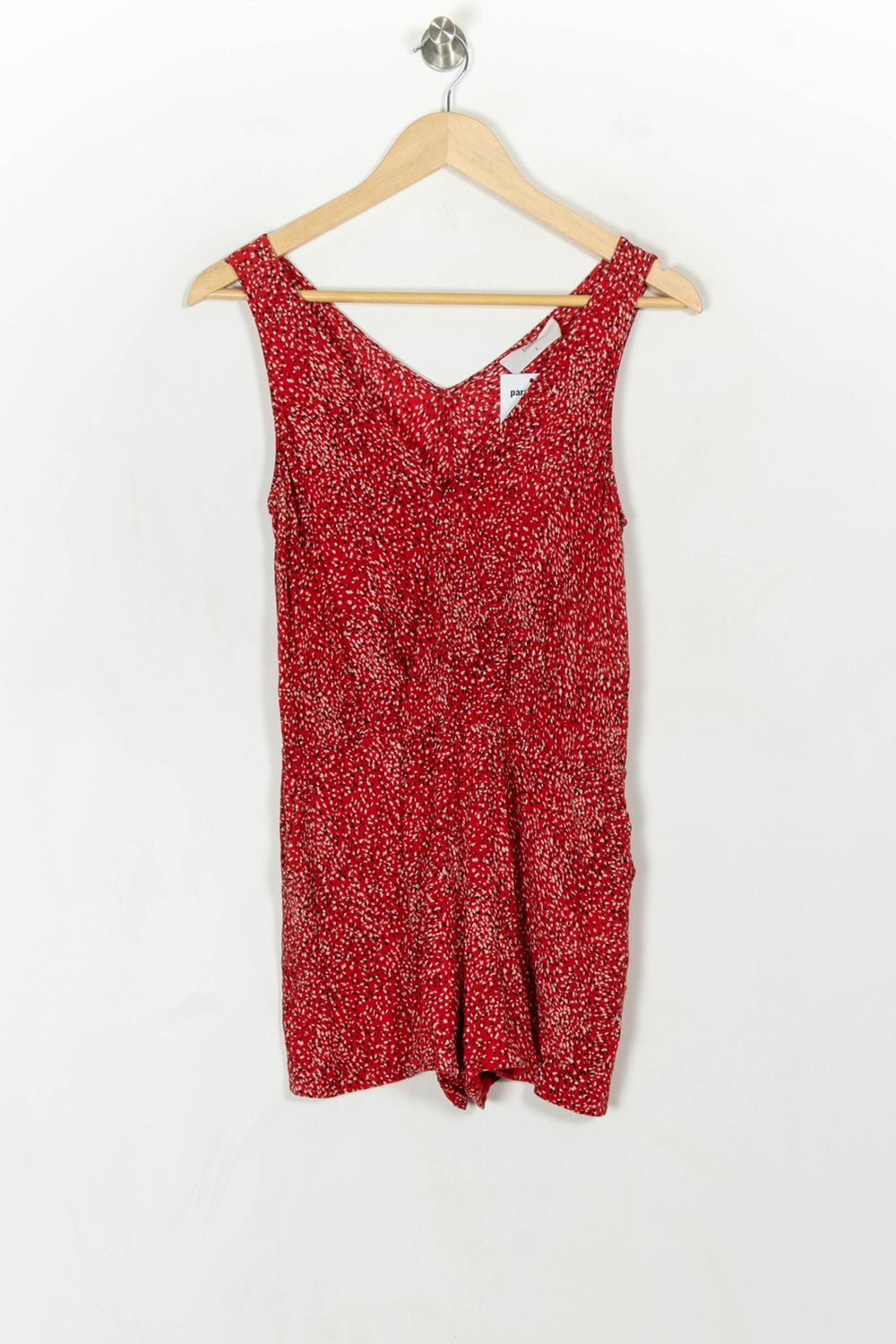 Combishort Rouge - Taille XS/34 de la marque ba&sh | PARAD123948 - Vendu par Paradigme - Image 2