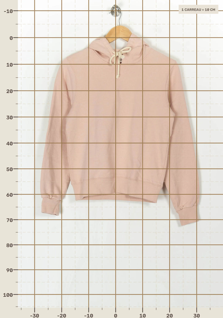 Sweat À Capuche Rose pâle - Taille S/36 de la marque American Vintage | PARAD123950 - Vendu par Paradigme - Image 4