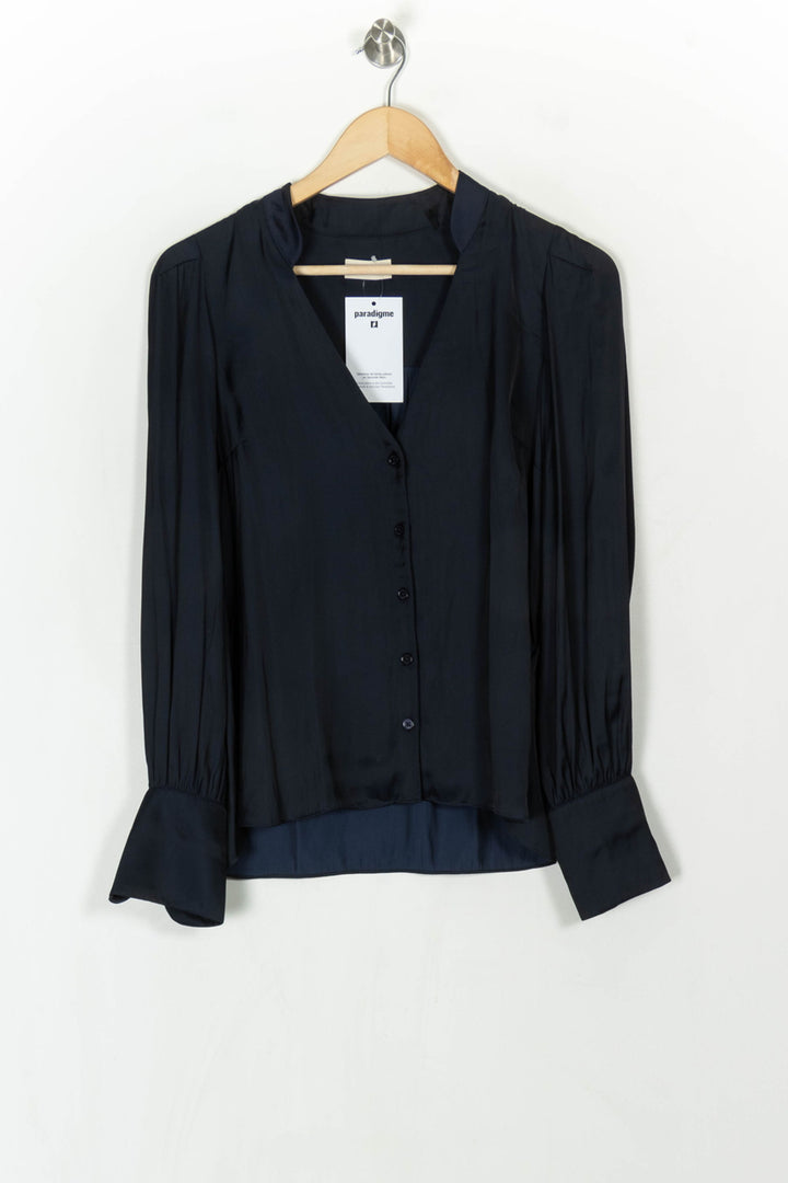 Chemise Bleu Marine - Taille S/36 de la marque Zadig&amp;Voltaire | PARAD123951 - Vendu par Paradigme - Image 2