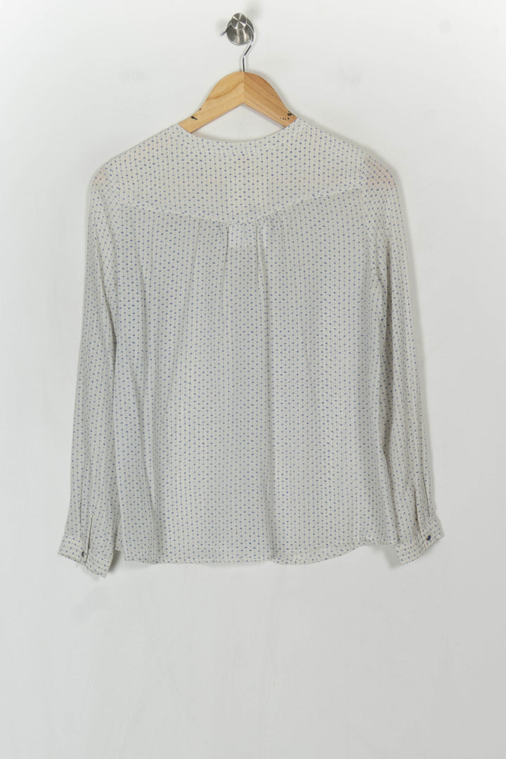 Chemise Blanche et Bleue - Taille S/36 de la marque Des petits hauts | PARAD123956 - Vendu par Paradigme - Image 5
