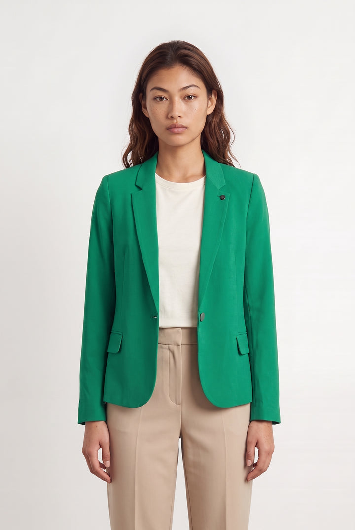 Blazer Vert - Taille S/36 de la marque IKKS | PARAD123958 - Vendu par Paradigme - Image 1