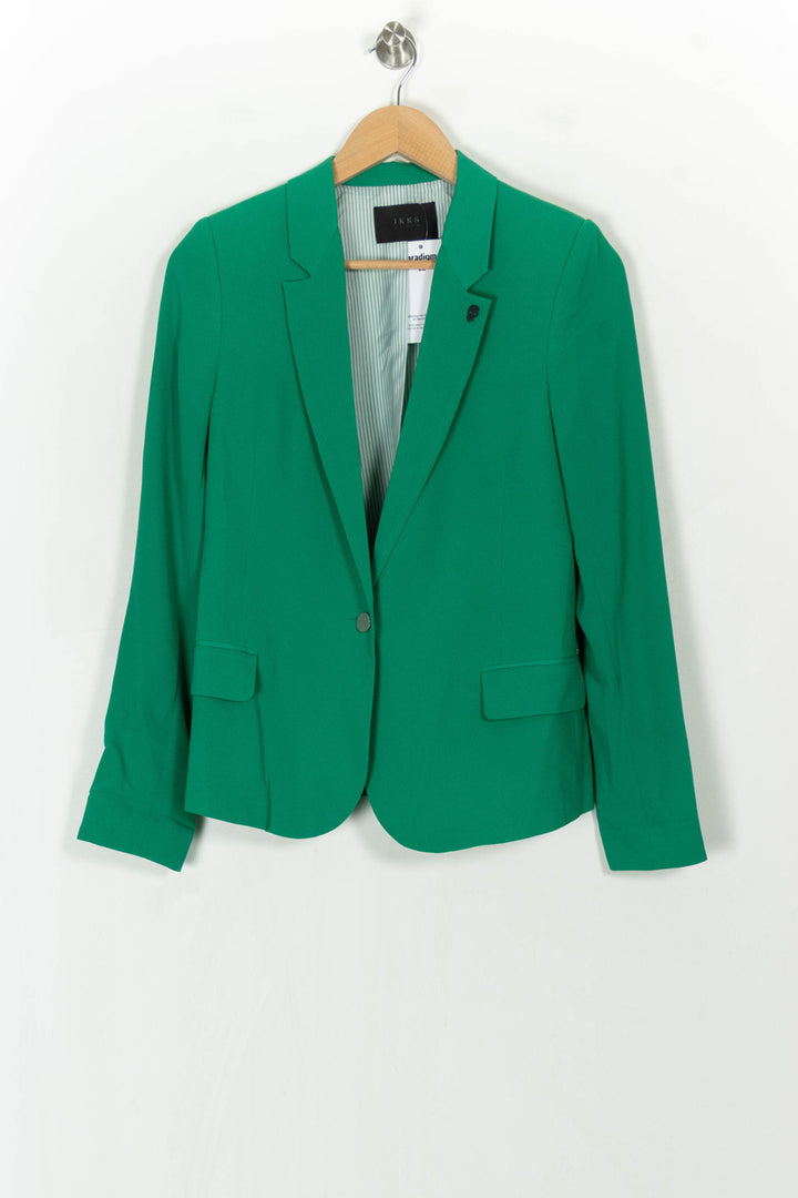 Blazer Vert - Taille S/36 de la marque IKKS | PARAD123958 - Vendu par Paradigme - Image 2