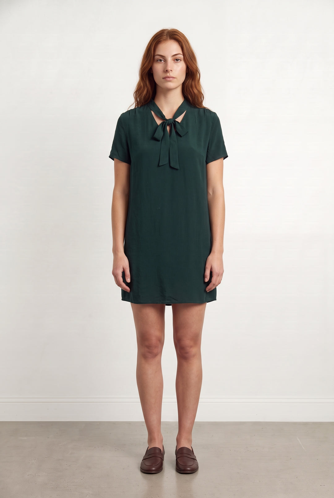 Robe Courte Verte - Taille M/38 de la marque IKKS | PARAD123962 - Vendu par Paradigme - Image 1