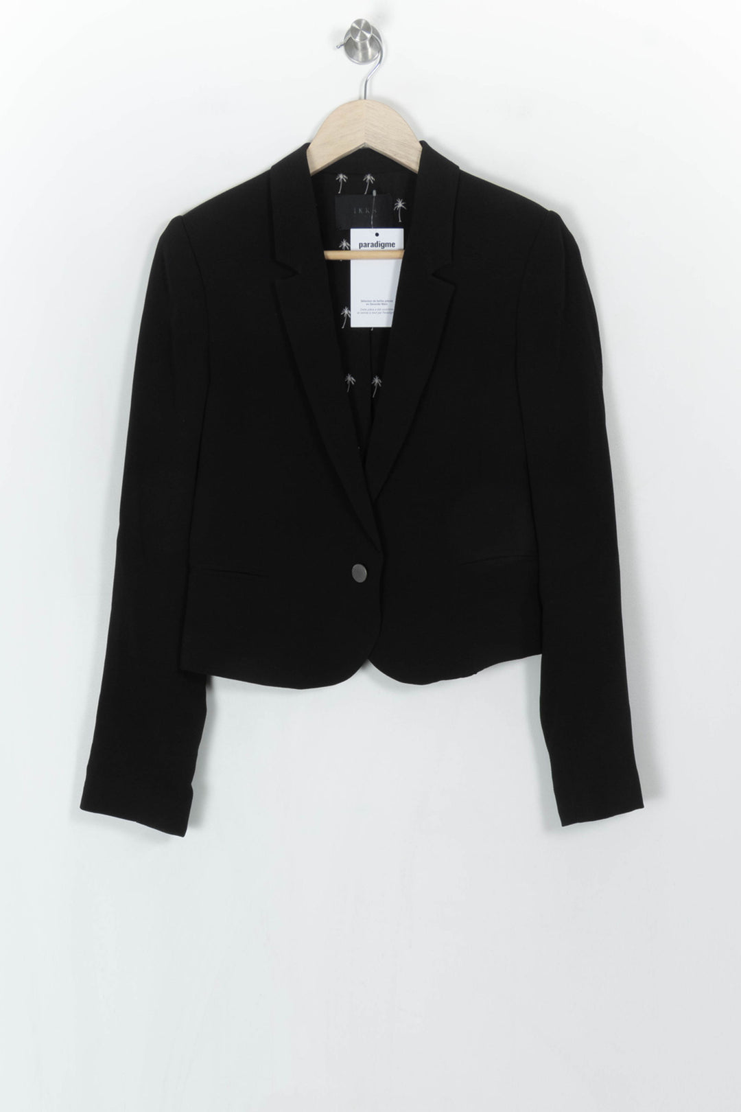 Blazer Noir - Taille M/38 de la marque IKKS | PARAD123964 - Vendu par Paradigme - Image 2