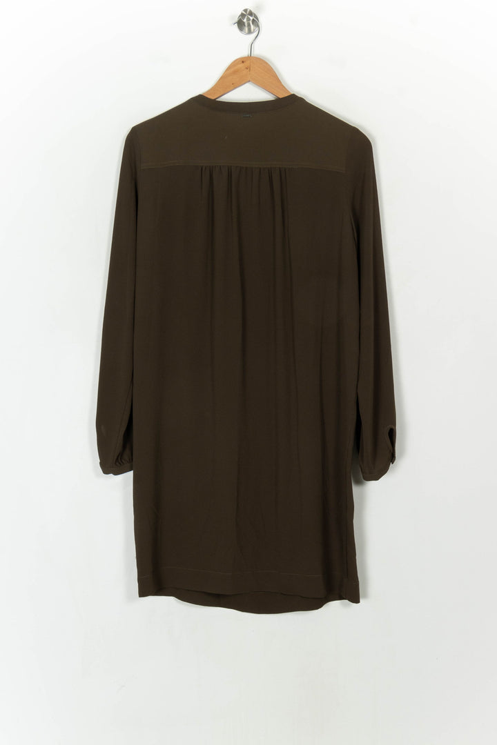 Robe Courte Kaki - Taille M/38 de la marque IKKS | PARAD123965 - Vendu par Paradigme - Image 5