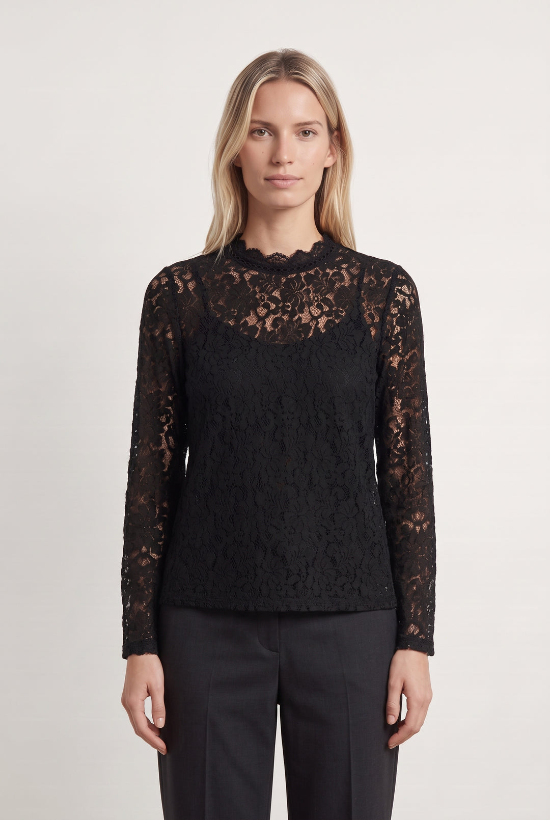 Haut Noir - Taille M/38 de la marque IKKS | PARAD123967 - Vendu par Paradigme - Image 1