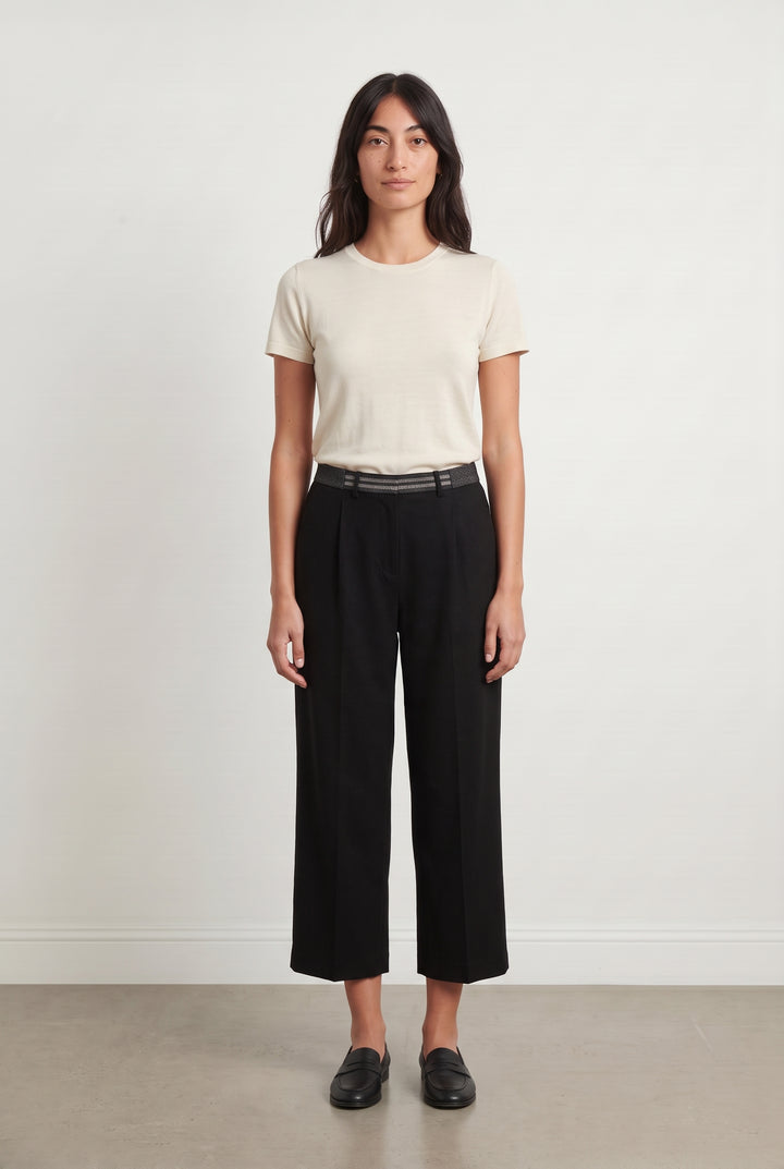 Pantalon Noir - Taille M/38 de la marque One Step | PARAD123969 - Vendu par Paradigme - Image 1