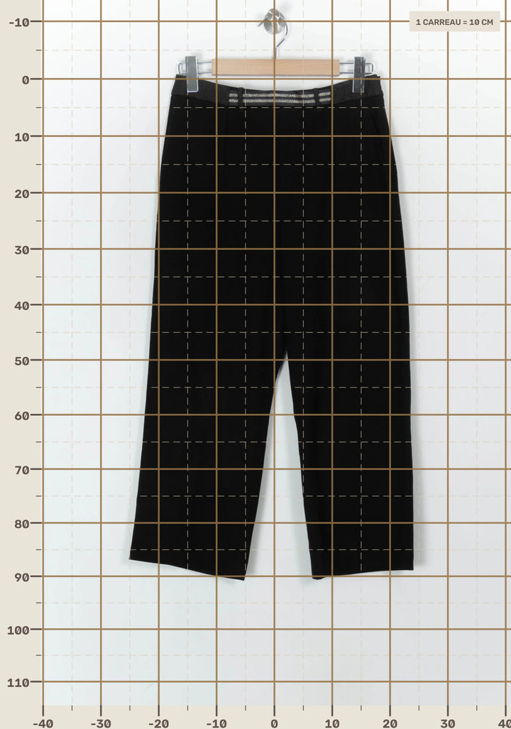 Pantalon Noir - Taille M/38 de la marque One Step | PARAD123969 - Vendu par Paradigme - Image 4